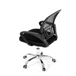 Dětská židle, výškově nastavitelná, černá síťovina, KA-L103 BK