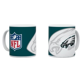 Hrnek Philadelphia Eagles NFL Shadow Logo & Shield (330 ml)