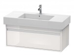 DURAVIT - Ketho Umyvadlová skříňka 41x100x46 cm, 1 zásuvka, lesklá bílá KT669102222