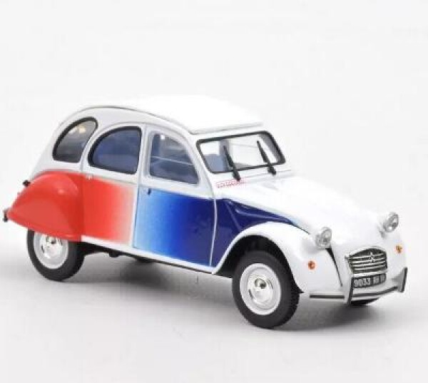 Citroen 2CV Cocorico- 1:43 - Norev - 198 - Bílá