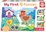 EDUCA Moje první puzzle Maminky a mláďátka 4v1