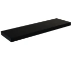 Nástěnná police Basic 120 cm, černá