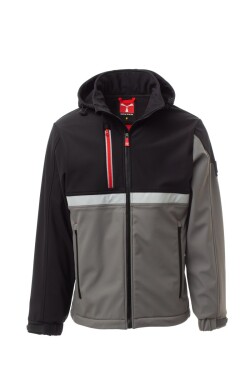 Pánská pracovní bunda Payper WISE Barva: Kouřová/ Černá, Velikost: 2XL (S00095048913010XXL)