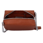 Elegantní dámská koženková kabelka Lucy, koňaková