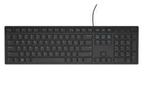 DELL KB-216 HU černá / Multimediální klávesnice / USB / Maďarská (580-ADGQ)