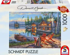 SCHMIDT Puzzle Břehy jezera Loon Lake, New York