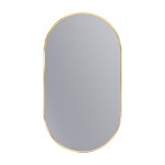 Erga Oval, oválné zrcadlo 50x90cm, zlatý rám, ERG-V01-OVAL-5090-GD