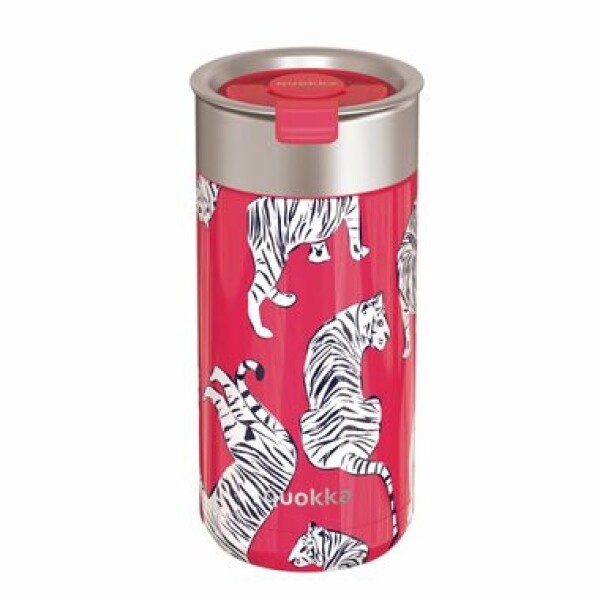 Quokka Boost Coffee Tumbler 400ml Tigers / Termohrnek se sítkem / nerezová ocel (8412497400683)