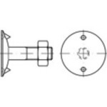 TOOLCRAFT šrouby mm šestihran ocel ks