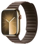 Devia Deluxe Magnetic Fiber taupe / Řemínek / Apple Watch 44/45/46mm / magnetický (6942297104624)