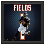 Obraz Chicago Bears NFL Justin Fields #1 Impact Jersey