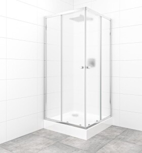 SAT - Set sprchového koutu a vaničky, čtverec 90x90 cm Multi Basic SIKOBKMUQ90CRCH SIKOBKMUQ90CRCH