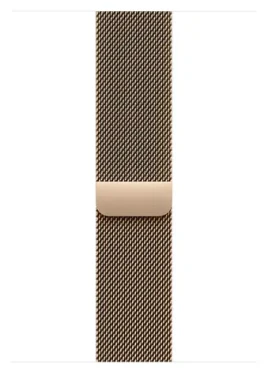 Apple Watch Milanese Loop zlatá / Řemínek milánský tah / S/M / 44–49 mm (MGJ44ZM/A)