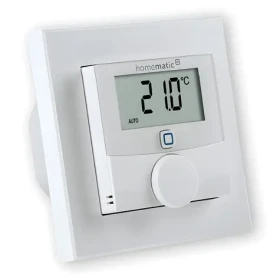 Homematic IP HmIP-BWTH24 / Nástěnný termostat / Spínací výstup 24V / Senzor teploty a vlhkosti (150697A0)