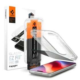 Spigen Glas.tR EZ Fit Pro HD AC Privacy / Ochranné sklo / Apple iPhone 18 Pro Max (AGL12034)