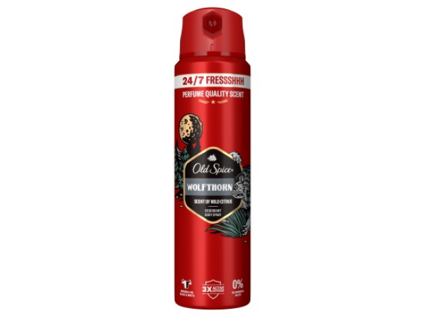 Old Spice Wolfthorn Deodorant ve spreji pro muže 150 ml