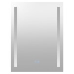 Mereo Zrcadlo 60x80 cm s LED osvětlením a odmlžováním CN154