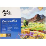 Mont Marte blok s šepsovaným malířským plátnem A4 280 g/m2 10 listů