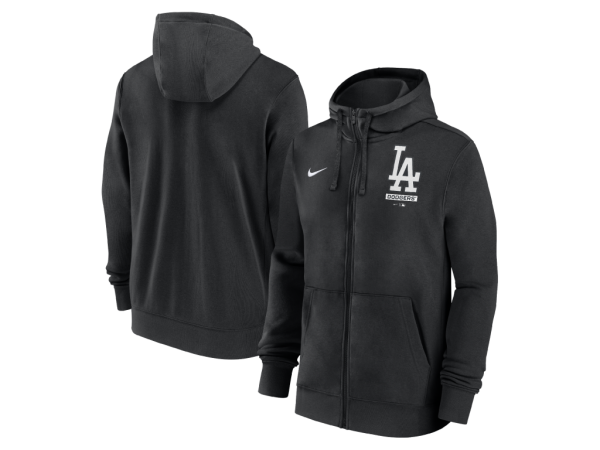 Nike Pánská mikina Los Angeles Dodgers MLB Cotton Full-Zip Fleece Hoodie Velikost: L