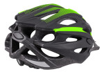 Cyklistická přilba na kolo Etape TWISTER, barva černá/zelená mat (velikost S/M pro obvod hlavy 55-58 cm)