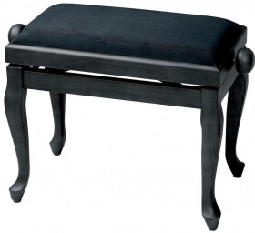 Gewa Piano Bench Deluxe Classic 130.320 Black Matt
