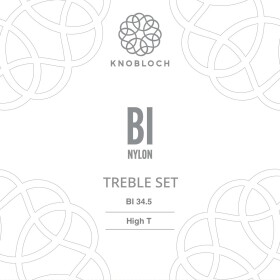 Knobloch BI Nylon Treble Set High Tension 34.5