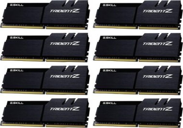 G.SKill Trident Z 128GB (8x16GB) 3600 MHz černá / DDR4 / CL17-19-19-39 / 1.35V / XMP 2.0 (F4-3600C17Q2-128GTZKK)