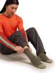 ICEBREAKER Mens Hike+ Medium Crew, Loden/Lichen velikost: 39-41,5 (S)