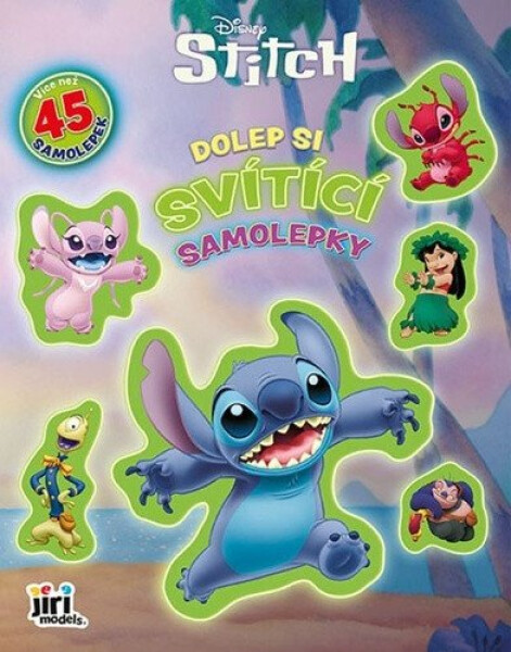 Dolep si svítící samolepky Lilo & Stitch