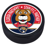 Mustang Puk Florida Panthers NHL Stanley C Mascot Textured Puck