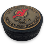 Mustang Puk New Jersey Devils NHL Stanley Cup Years Gold Medallion