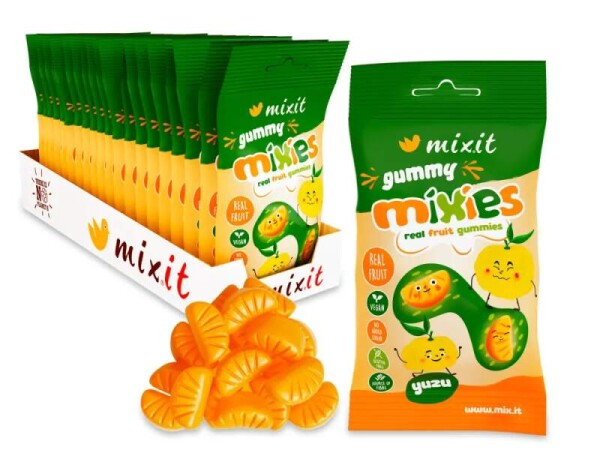 Mixit Gummy Mixies Yuzu přírodní želé bonbóny 35g