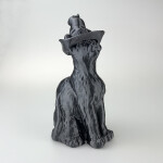 PLA FiberSilk filament antracitově šedý metallic 1,75 mm Fiberlogy 850 g