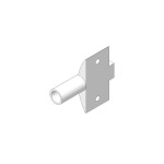 BLUM 970.1501 křížový adaptér Blumotion šedý (12395)