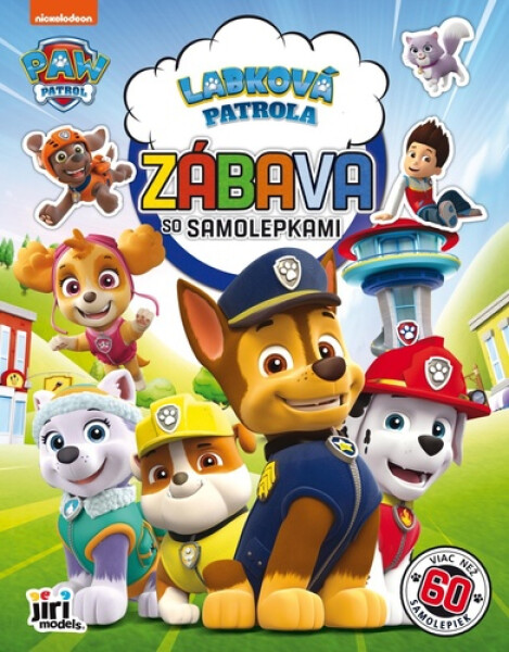 Zábava so samolepkami Labková patrola