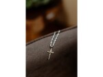LUNICA Stříbrný přívěsek křížek NEKONEČNO 0120 Ag 925; ≤1 g.