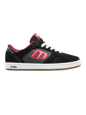 Etnies Windrow BLACK/RED/WHITE dětské boty 37EUR