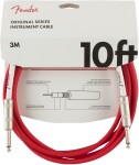 Fender Original Series 10 Instrument Cable Fiesta Red