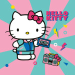 Nástěnný kalendář poznámkový 2027 Notique Hello Kitty, 30 x 30 cm