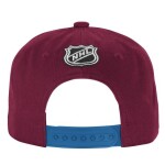 Outerstuff Dětská kšiltovka Colorado Avalanche NHL Essentials Flatbrim Snapback