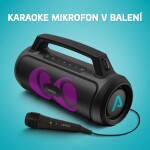 LAMAX PartyGo1 Play / Bluetooth reproduktor / 50 W / IP67 / Bluetooth 5.3 / USB-C / Karaoke mikrofon (LXPSMPGO1PLBA)