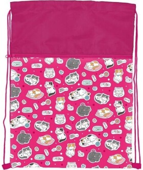Sáček na přezůvky Cats 32x42,5cm