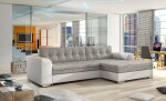 Sedací souprava Conforti Provedení: Pravá varianta, látka: Sawana 05 dark grey