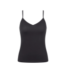 Sloggi GO Daily Cotton – Špagetový top z kartáčované organické bavlny Sloggi BLACK S