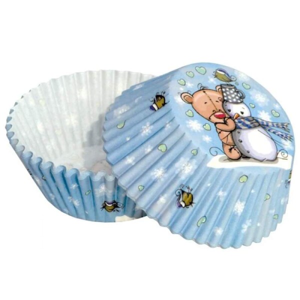 Košíčky papírové Dětské zimní motiv 50 ks
