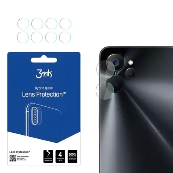 3mk Lens Protection Realme 10 / Sklo na fotoaparát / Hybridní / 4 ks