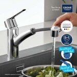 GROHE - QuickFix Start Dřezová baterie s výsuvnou sprškou, chrom 30531001