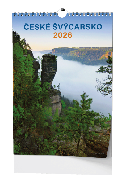 Nástěnný kalendář 2026 Baloušek - České Švýcarsko