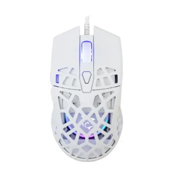 White Shark GM-5018 CARADOC bílá / herní myš / optická / 7200 DPI / 7 tlačítek / USB / RGB (CARADOC-W)