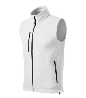 Exit fleece vesta unisex bílá M